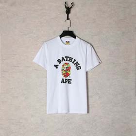 APE letter couple half-sleeved ape round neck print short-sleeved T-shirt(15 styles)-1807